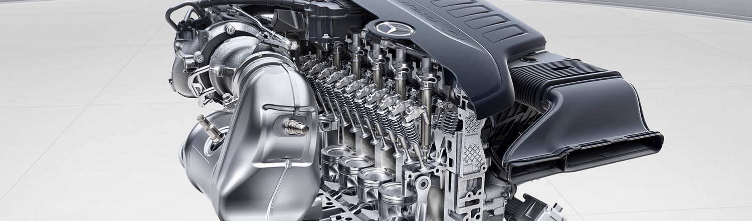 Mercedes-Benz six-cylinder engine M256