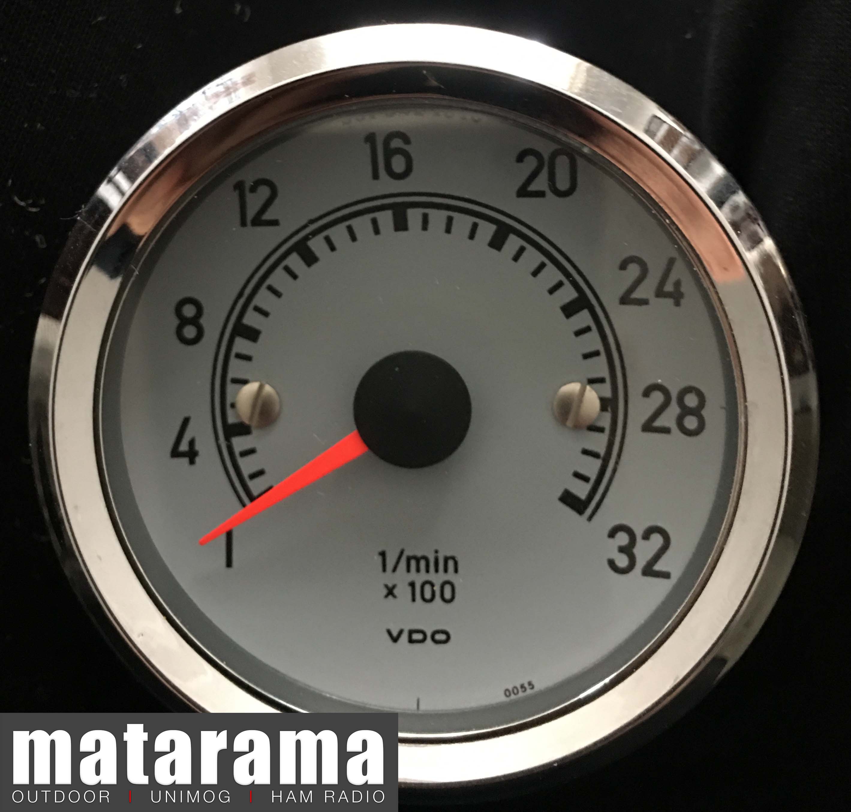 Unimog 406-416-419 VDO tachometer (rev counter) 01 matarama_com