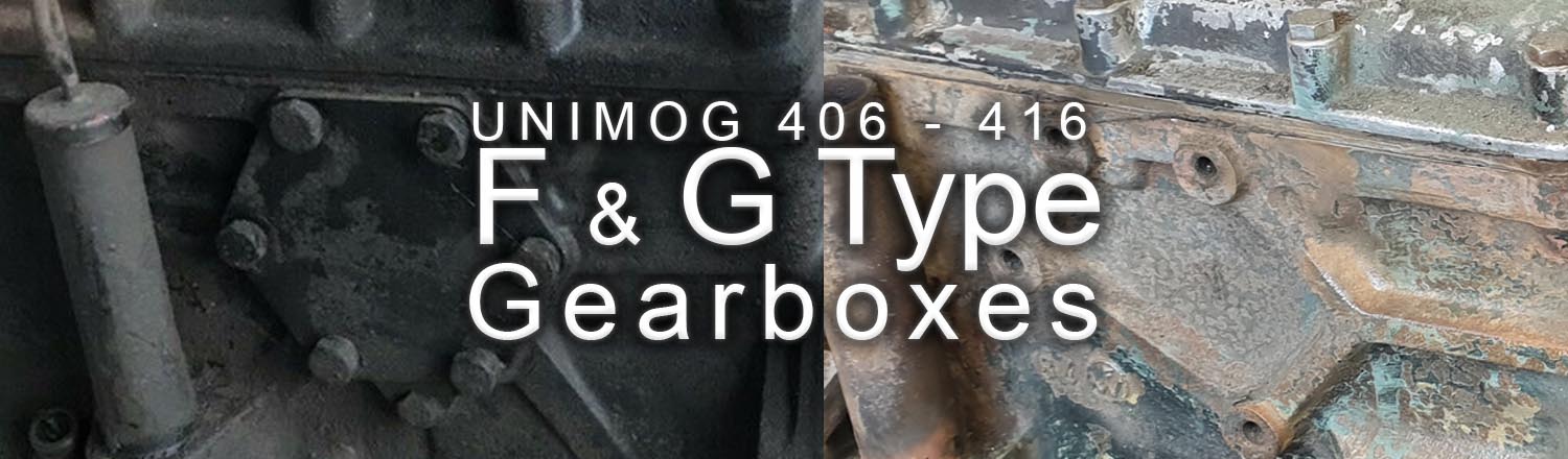 F & G type gearboxes on Unimog 406-416